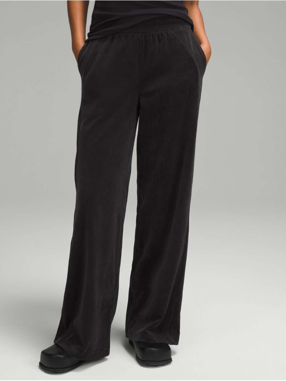 Lululemon Scuba Mid-Rise Wide-Leg Pant *Velvet Cord